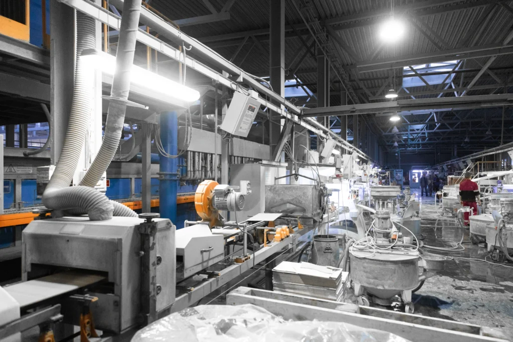 our manufacturing process​ Grounded Calcium Carbonate Powder